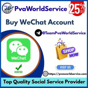 Buy WeChat Account pvaworldservice
